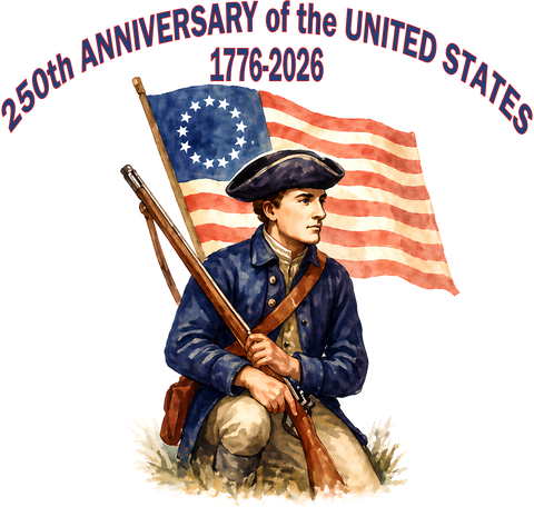 250th Anniversary of the USA Descendant of a Patriot T-Shirt – Gildan G500