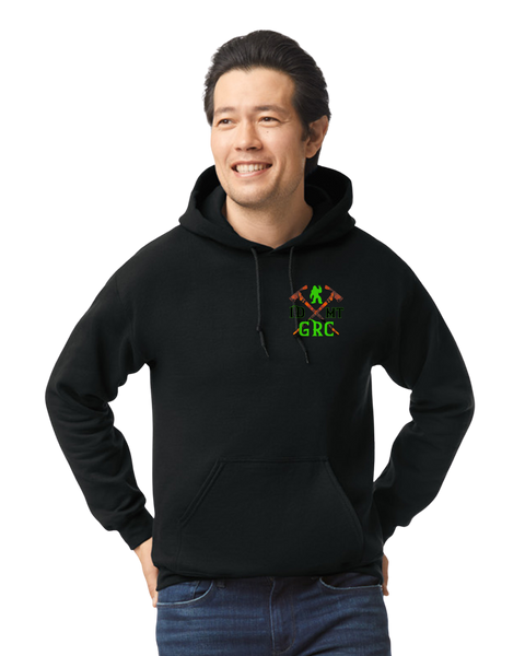 Green Rattle Complex Black Hoodie Hoody Bigfoot Blackhawk