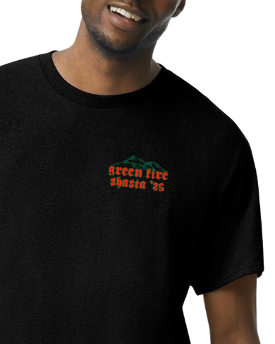 Green Fire / Incident Shirt Mt Shasta Lakehead, California 2025