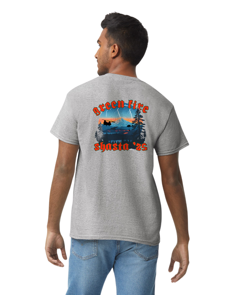 Green Fire / Incident Shirt Mt Shasta Lakehead, California 2025