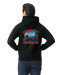 Green Fire Mt. Shasta / Incident Hoodie Gildan Heavy Blend 50/50 Black