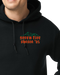 Green Fire Mt. Shasta / Incident Hoodie Gildan Heavy Blend 50/50 Black