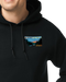 Windy Rock Complex Fire / Incident Black Hoodie Hoody Bear Devil Elk Bigfoot