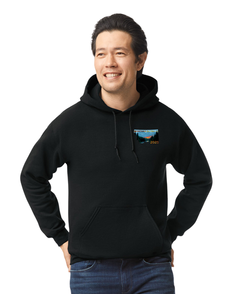 Bivens Creek Fire / Incident Hoodie Hoody Grizzly Bear Bigfoot Moose Eagle