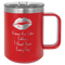 Custom Laser Engraved 15oz or 20oz Vacuum Insulated Polar Camel Coffee Mug!