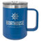 Custom Laser Engraved 15oz or 20oz Vacuum Insulated Polar Camel Coffee Mug!