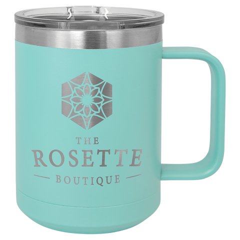 Custom Laser Engraved 15oz or 20oz Vacuum Insulated Polar Camel Coffee Mug!