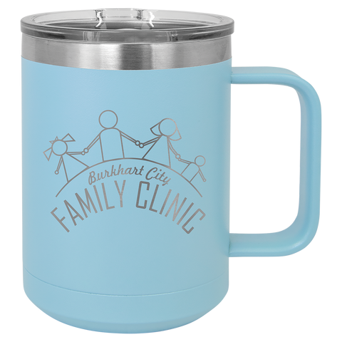 Custom Laser Engraved 15oz or 20oz Vacuum Insulated Polar Camel Coffee Mug!