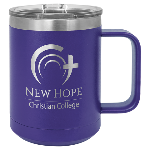 Custom Laser Engraved 15oz or 20oz Vacuum Insulated Polar Camel Coffee Mug!