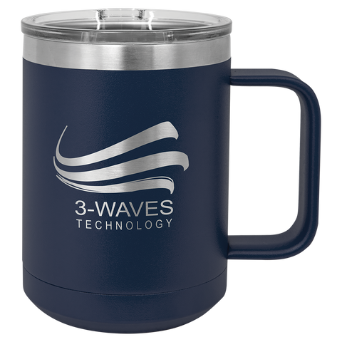Custom Laser Engraved 15oz or 20oz Vacuum Insulated Polar Camel Coffee Mug!