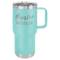 Custom Laser Engraved 15oz or 20oz Vacuum Insulated Polar Camel Coffee Mug!