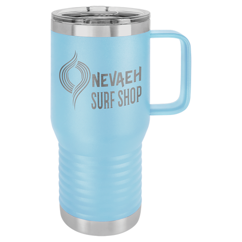 Custom Laser Engraved 15oz or 20oz Vacuum Insulated Polar Camel Coffee Mug!