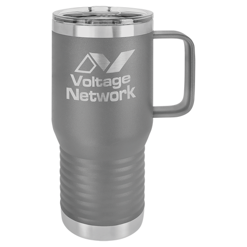 Custom Laser Engraved 15oz or 20oz Vacuum Insulated Polar Camel Coffee Mug!