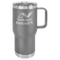 Custom Laser Engraved 15oz or 20oz Vacuum Insulated Polar Camel Coffee Mug!