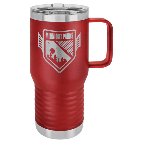 Custom Laser Engraved 15oz or 20oz Vacuum Insulated Polar Camel Coffee Mug!