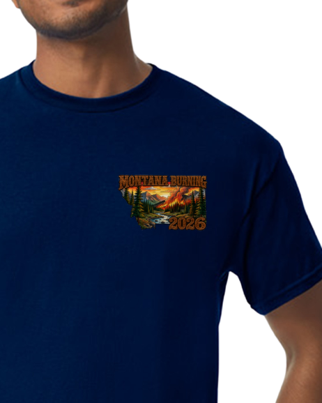EAST SIDE FIRE RED LODGE, MT 2026 Fire/Incident T-Shirt