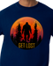 Bigfoot Sasquatch Get Lost Moonrise SS Tee