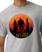 Bigfoot Sasquatch Get Lost Moonrise SS Tee