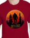 Bigfoot Sasquatch Get Lost Moonrise SS Tee