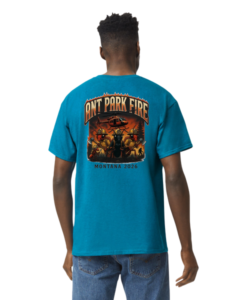 Ant Park Fire/Incident T-Shirt White Sulphur Springs MT 2026 Bigfoot Sasquatch