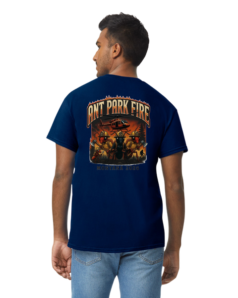 Ant Park Fire/Incident T-Shirt White Sulphur Springs MT 2026 Bigfoot Sasquatch