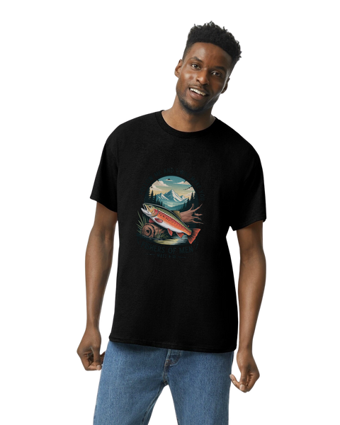 Fishers of Men Christian Fishing Tee – Matthew 4:19