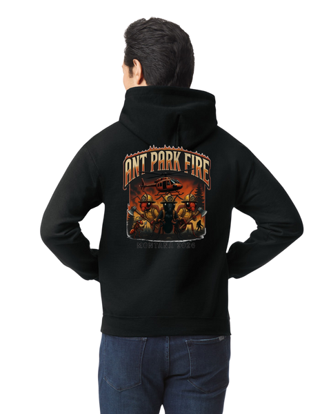 ANT PARK FIRE WHITE SULPHUR SPRINGS, MT 2026 Fire Incident Hoodie BIGFOOT SASQUATCH