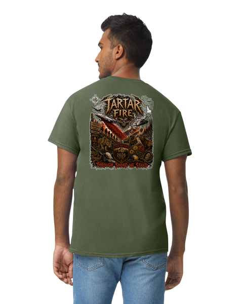 Tartar Fire/Incident T-Shirt Payette National Forest Boise ID 2026 Elk Mountain Lion Rattlesnake Blackhawk
