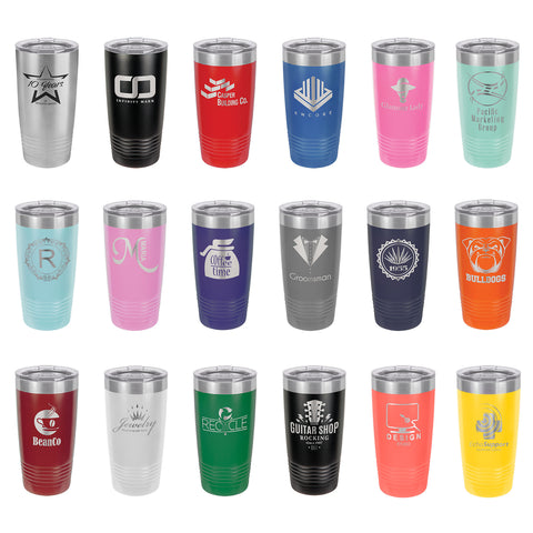 High School Logo 20 oz Polar Camel Ringneck Tumblers!
