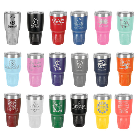 High School Logo 20 oz Polar Camel Ringneck Tumblers!