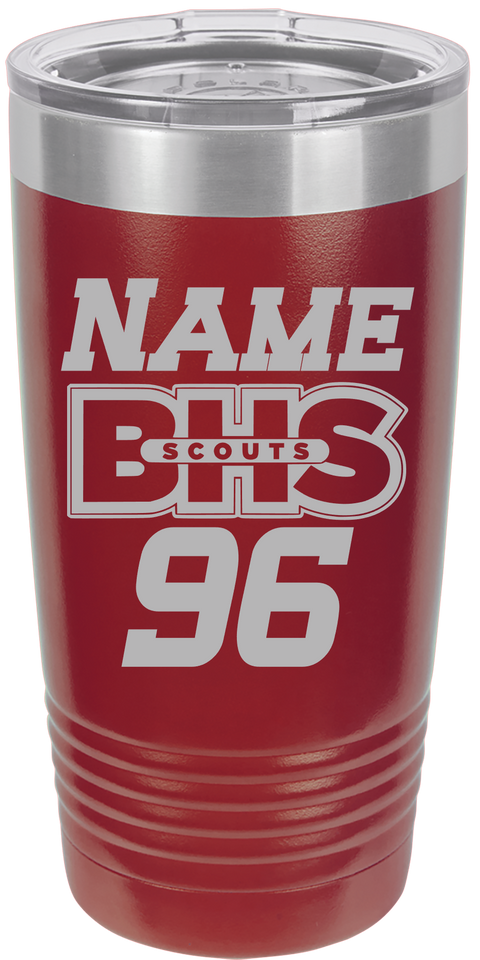 Class of ?? High School Logo 20 oz or 30 oz Polar Camel Ringneck Tumblers!