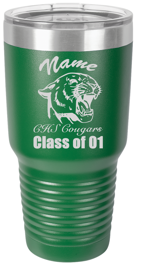 Class of ?? High School Logo 20 oz or 30 oz Polar Camel Ringneck Tumblers!