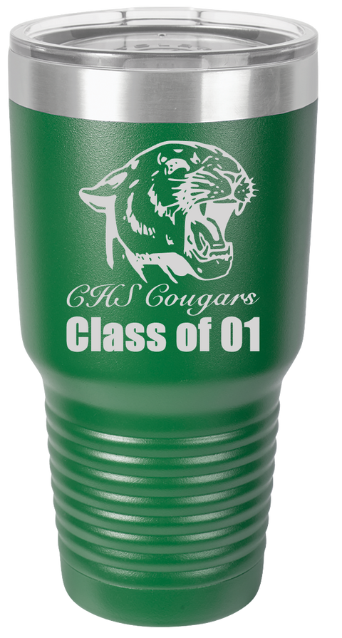 Class of ?? High School Logo 20 oz or 30 oz Polar Camel Ringneck Tumblers!