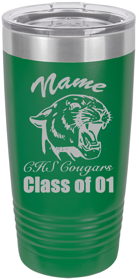 Class of ?? High School Logo 20 oz or 30 oz Polar Camel Ringneck Tumblers!