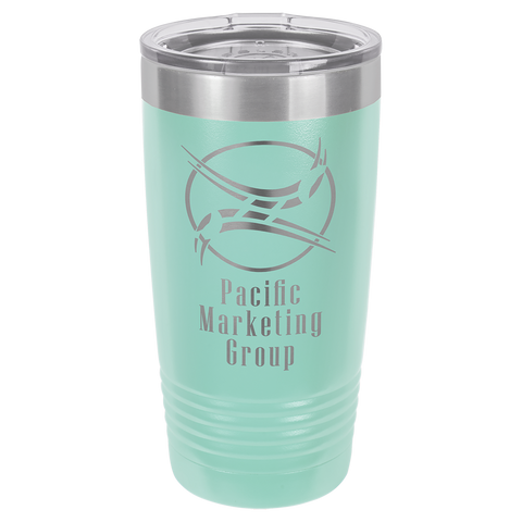Patriotic Eagle with USA Laser Engraved  20oz or 30oz Polar Camel Ringneck Tumbler!