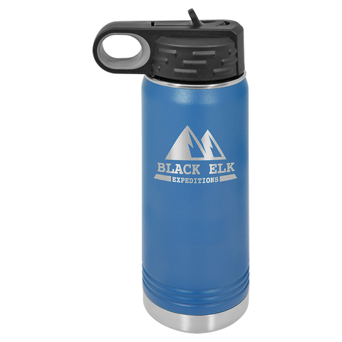 Custom Laser Engraved 20oz, Vacuum Insulated Polar Camel Water Bottle!