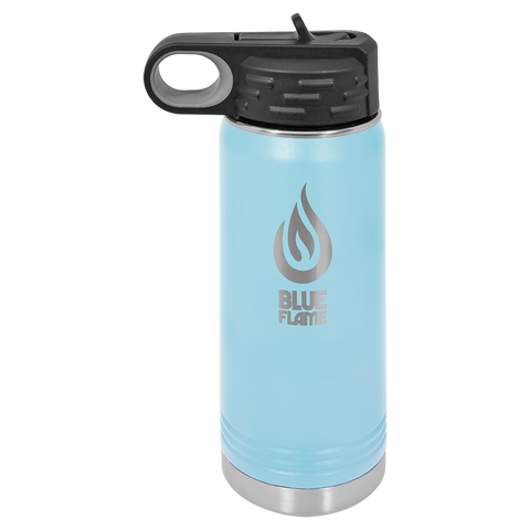 Custom Laser Engraved 20oz, Vacuum Insulated Polar Camel Water Bottle!
