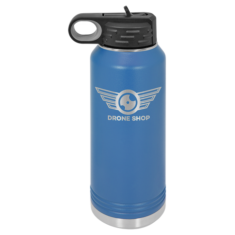 Custom Laser Engraved 32oz, Vacuum Insulated Polar Camel Water Bottle!