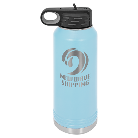 Custom Laser Engraved 32oz, Vacuum Insulated Polar Camel Water Bottle!