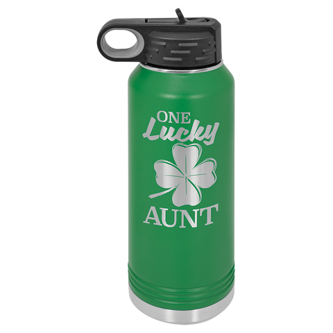 Custom Laser Engraved 32oz, Vacuum Insulated Polar Camel Water Bottle!