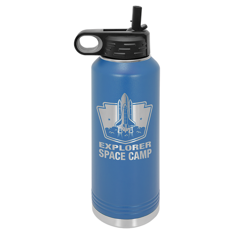 Custom Laser Engraved 40oz, Vacuum Insulated Polar Camel Water Bottle!