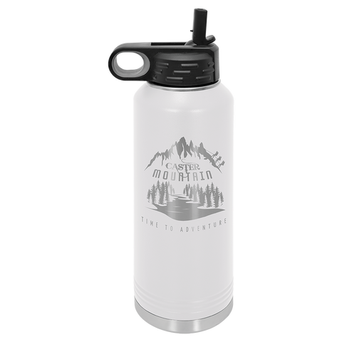 Custom Laser Engraved 40oz, Vacuum Insulated Polar Camel Water Bottle!