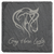 Personalized 4" Square or Round Slate Coaster