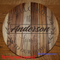Teak Round Engraved Family Monogram Sign / Charcuterie / Cutting Board