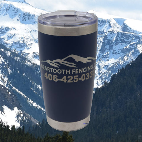 Custom Logo Tumbler 20oz or 30oz Polar Camel Ringneck