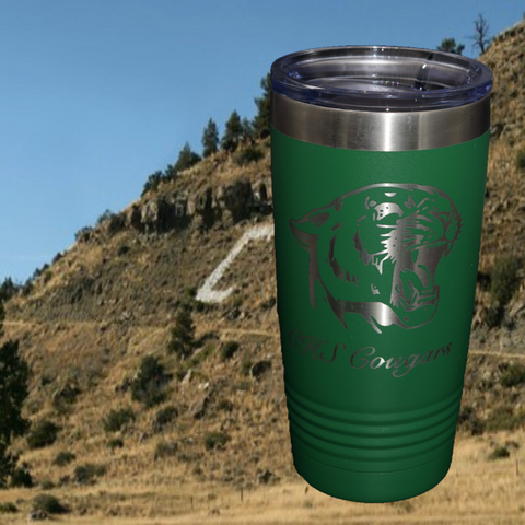 High School Logo 20 oz Polar Camel Ringneck Tumblers!