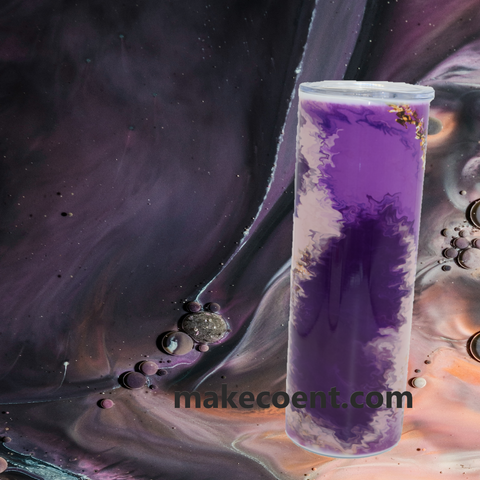 20 Ounce Pink or Purple with Gold Nuggets